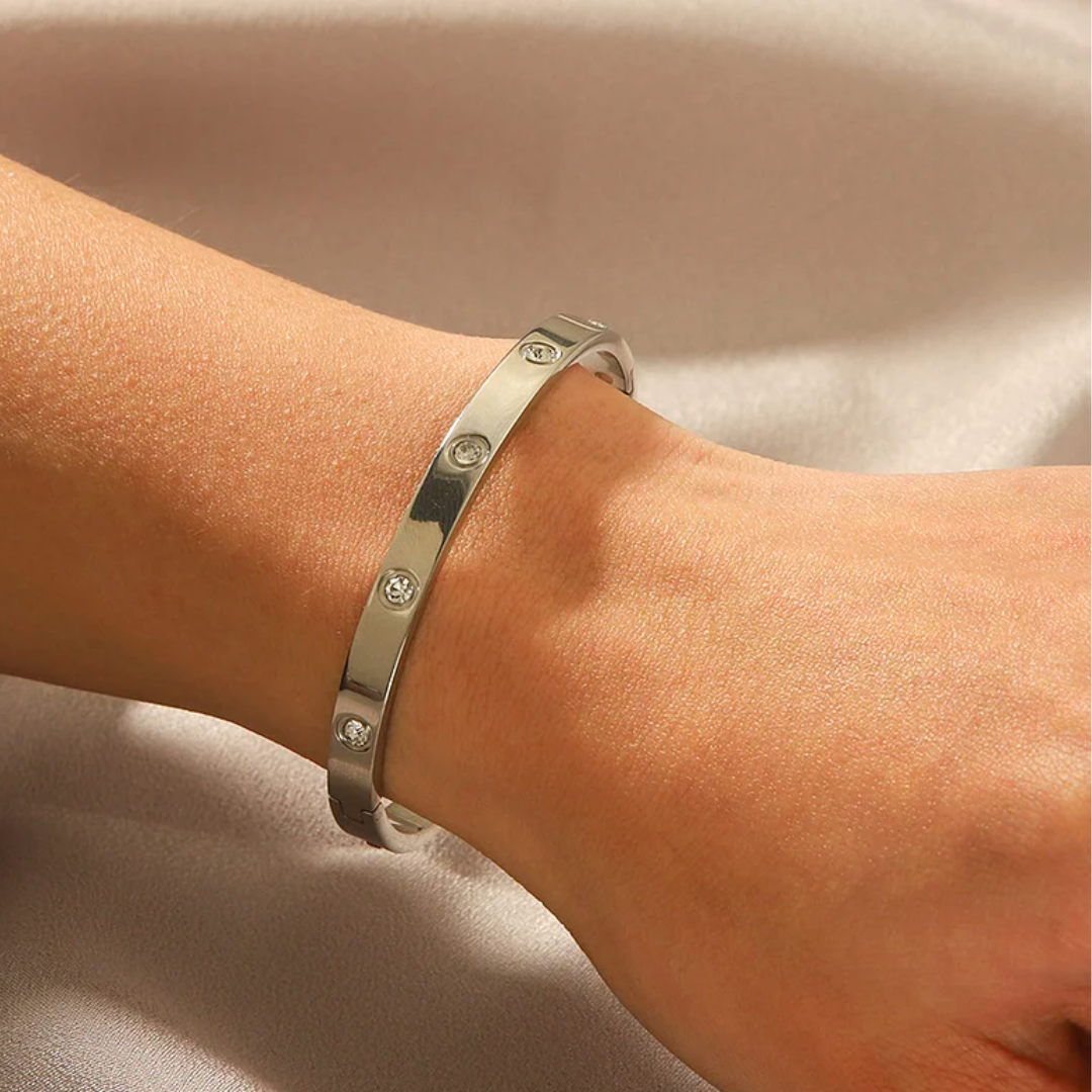 Luxus Armreif I Edelstahl
