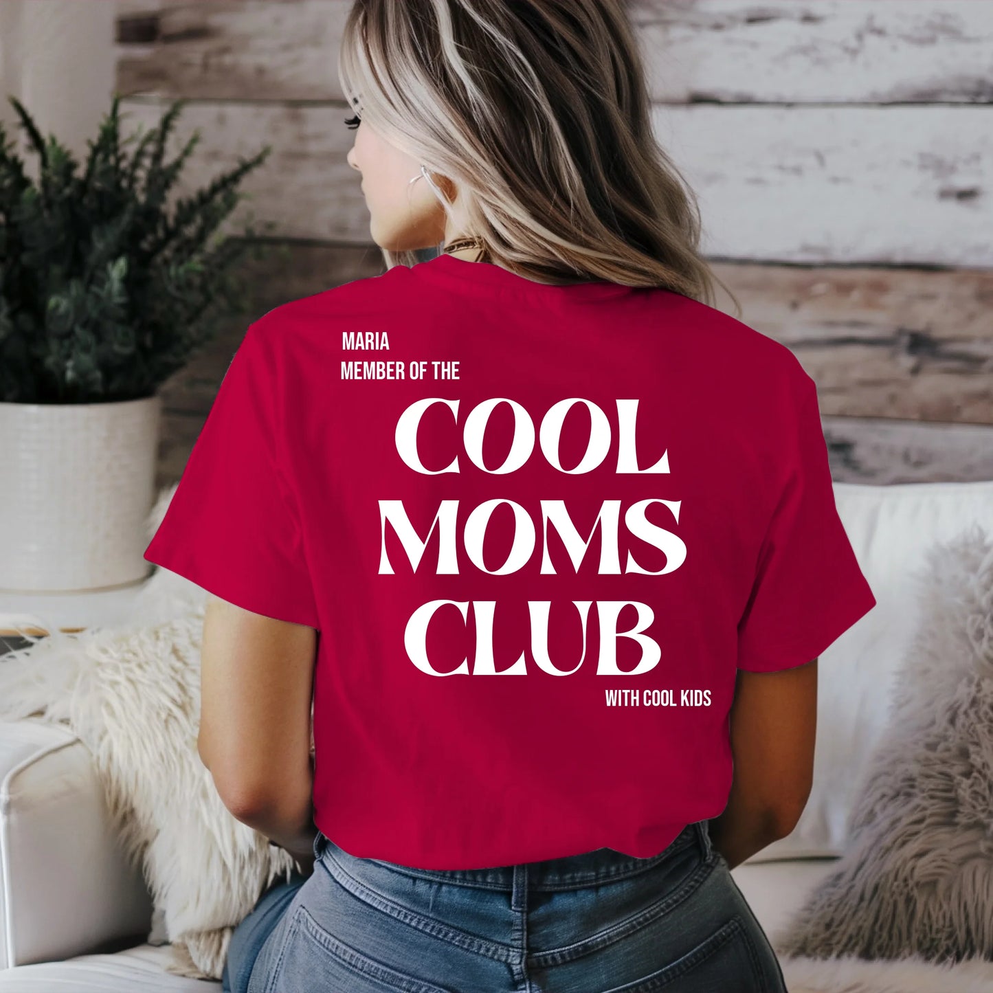 Cool Moms Club - Personalisiertes T-Shirt