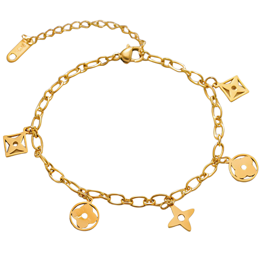 Luxury Line Armband I 18k vergoldet