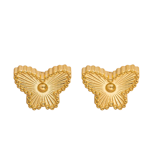 Schmetterling Ohrringe I Titantstahl