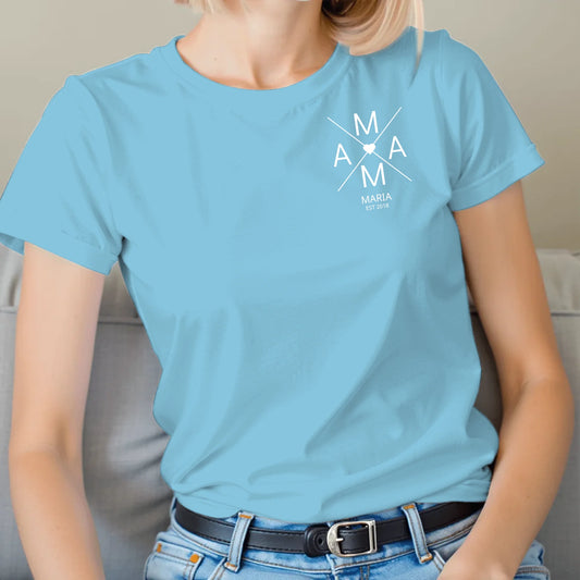 Mama Cross - Personalisiertes T-Shirt