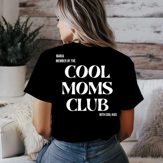 Cool Moms Club - Personalisiertes T-Shirt