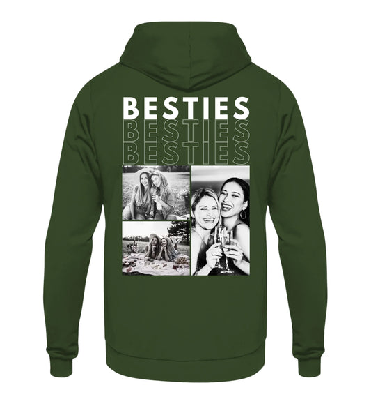 BESTIES mit 3 Fotos - Personalisierter Hoodie