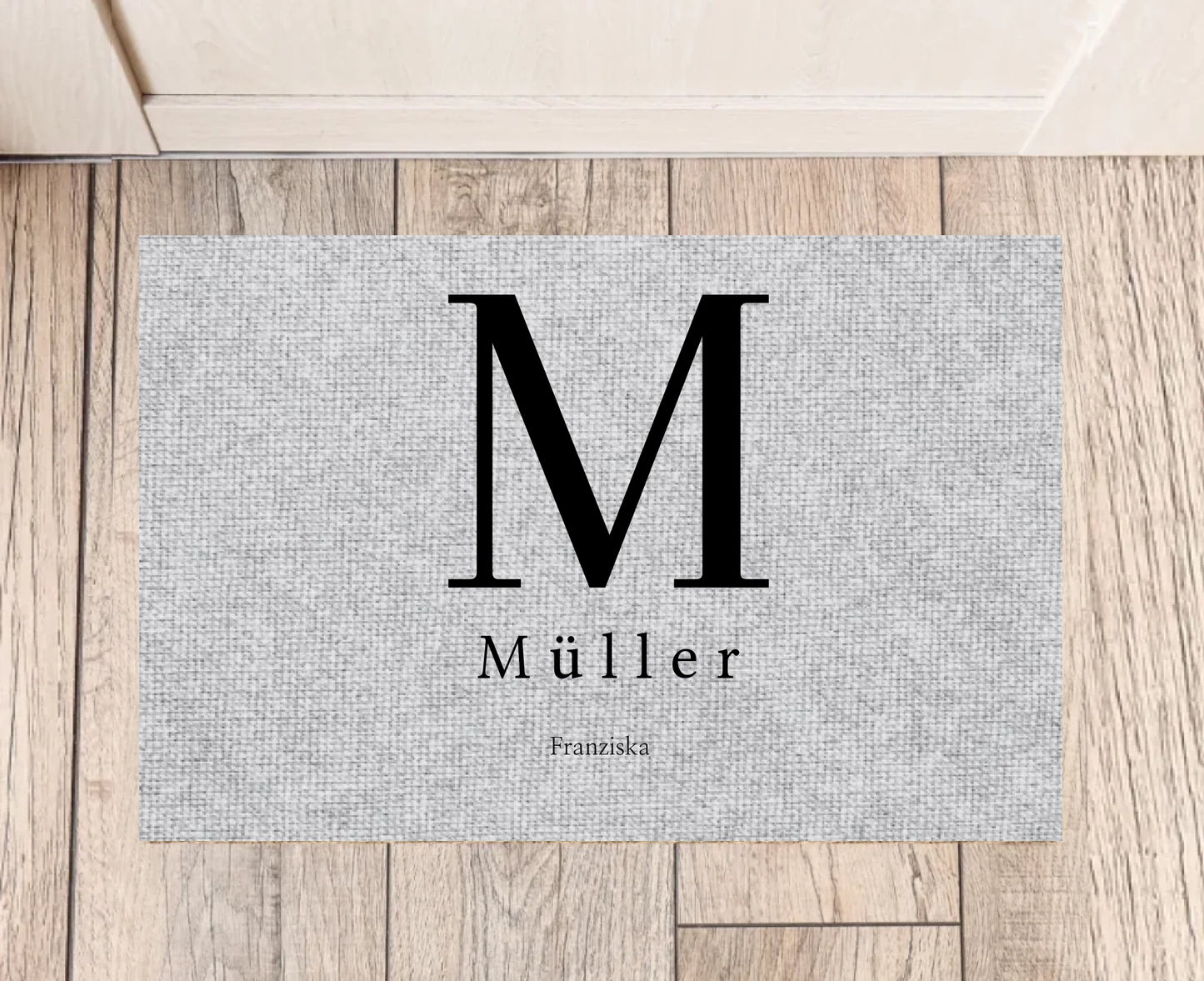 Personalisierte Fußmatte