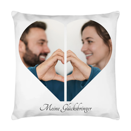 Ariel - Personalisiertes Kissen mit 2 Fotos
