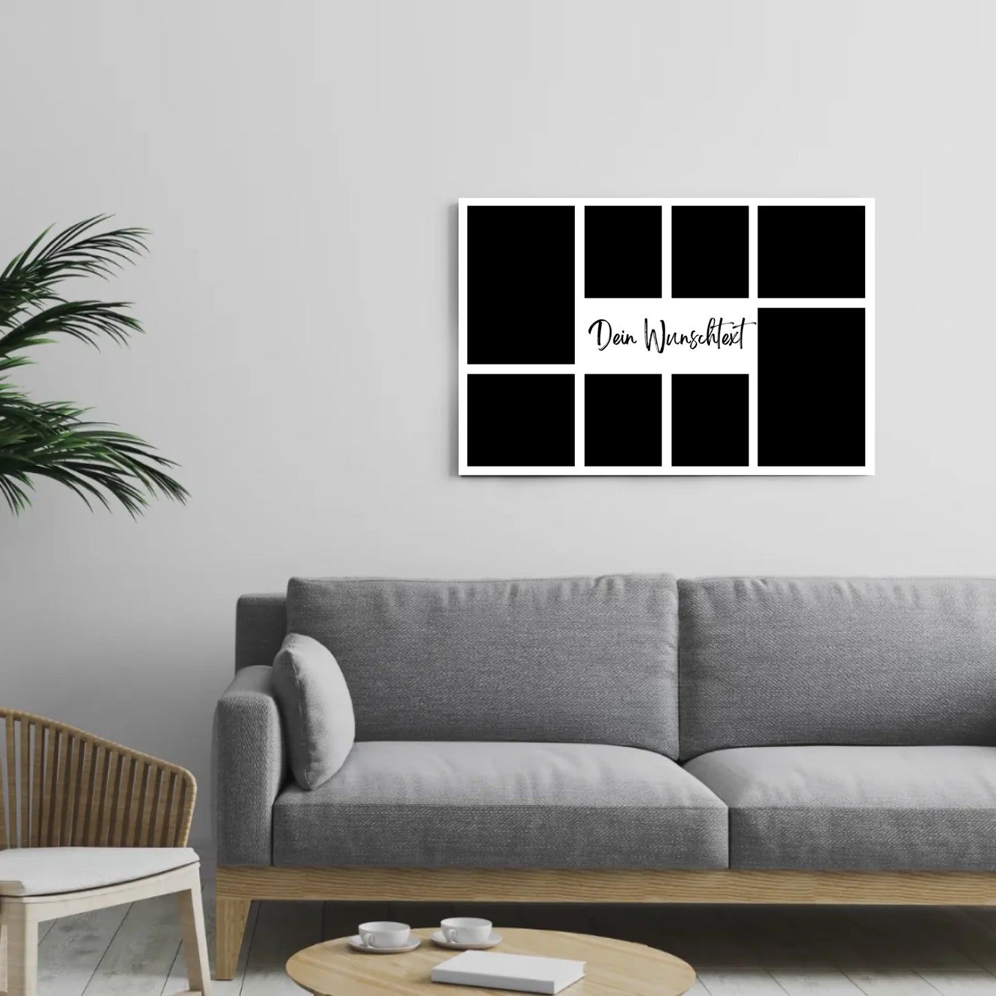 Mockup quer Leinwand